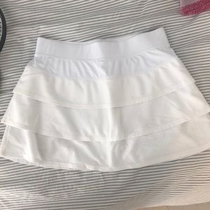 White Tennis skirt M